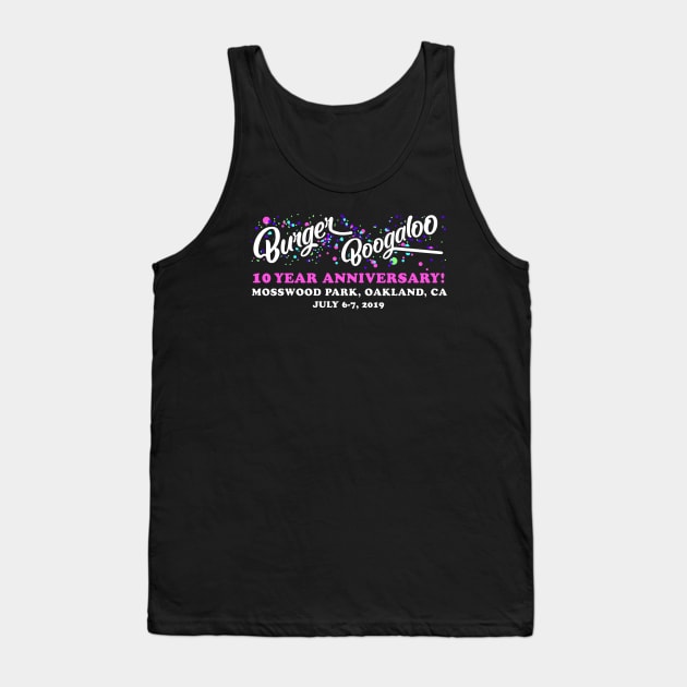 BURGER BOOGALOO NOT HAMBURGER Tank Top by mariankooo